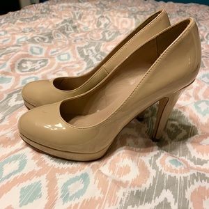 D Heart Nude Pumps